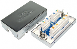 JE316-KDA-CEFS, Junction box Cat.5e shielded, Maxxtro