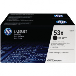 Q7553XD, Toner HY duopack Black, HP