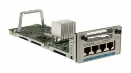 C9300-NM-4M=, 1Gbps Network Module for Catalyst 9300 Series Switches, 4x SFP, Cisco Systems