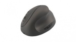 DA-20155, Ergonomic Vertical Mouse 1600dpi Optical Black, DIGITUS