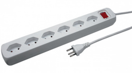 207603216S, Multiple socket outlet, 6xJ (T13), 1.5 m, Steffen