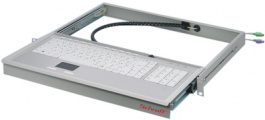 60118-340, 19" drawer with keyboard (touchpad) 1 HE, Schroff