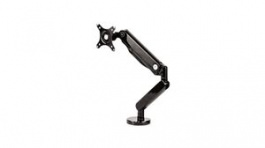 8043301, Adjustable Single Monitor Arm with 2x USB-A 3.0, 75x75/100x100, 9kg, Fellowes