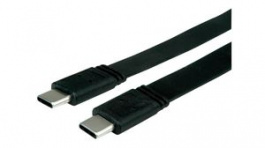 11999085, USB Cable USB-C Plug - USB-C Plug 500mm Black, Value