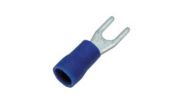FV2-YS4A [100 шт], Insulated Fork Terminal, Blue, 4.3mm, 1.04 ... 2.63mm?, Vinyl Pack of 100 pieces, JST