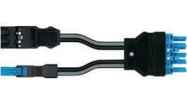 771-5001/183-000, Adapter Cable 0.5 m 3+2, Wago