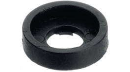 72025599, Screw rosette, black, Emico