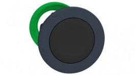 ZB5FH02, Pushbutton Head Black Flush Suitable for Harmony XB5, SCHNEIDER ELECTRIC