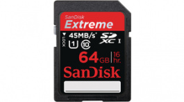 SDSDX-064G-X46, Extreme SDXC 64 GB, Sandisk