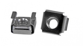 CABCAGENUTS6 [50 шт], Cage Nuts, Pack of 50 Pieces, M6, 13mm, Nickel-Plated Steel, StarTech.com