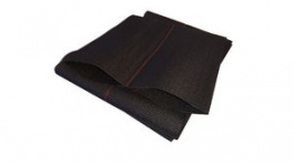 RND 465-01263 [50 м], Closed Protective Sleeve, 2x 50mm, Polyester, Black, Reel of 50 meter, RND Lab