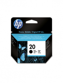 C6614DE, Ink 20 black, HP