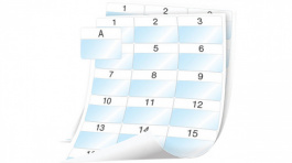 1908558, XTL Laminated Label Sheets White, Dymo