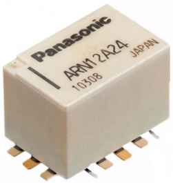 ARN12A4H, Signal relay 4.5 VDC 50.6 Ohm 400 mW SMD, Panasonic