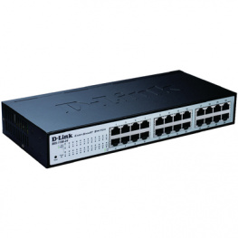 DES-1100-24, Switch 24x 10/100 - Desktop 19", D-Link