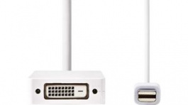 CCGP37460WT02, Mini DisplayPort Multi Adapter Cable Mini DisplayPort Male - DVI-D 24 + 1-Pin Fe, Nedis (HQ)