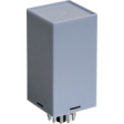120 36,5X36,5X70MM Socket housing grey blue 36.5 x 36.5 x 70 mm Macrolon