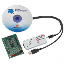 DV164122, Средство разработки: Microchip PICkit Serial Analyzer, Microchip