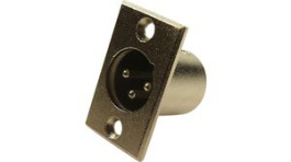 FC6105, Audio Connector 3ACM/M 3 Pin Nickel Plug, Cliff
