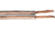 LC1074 Audio cable 2 xx0.75 mm2 transparent