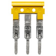 1693810000 ZQV2.5N-3GE Cross connector 23 x 2.8 x 14.4 mm Yellow Z Series Poles=3