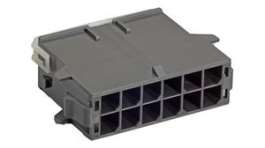 105411-1104, Male Housing, 4 Pole, 2 Row, 5.7mm Pitch, Molex