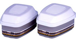 6091 [3 шт], Vapour and Particulate Filter, Pack of 4, 3M