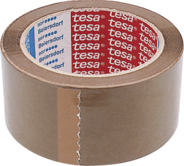4024 66X50 BROWN, Brown packaging tape, 50mmx66m brown 50 mmx66 m, Tesa