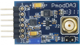 410-241PMODDA3, PmodDA3, Module, SPI / SMA / DAC, Digilent