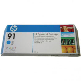C9483A, Ink triple pack 91 cyan, HP