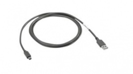 25-68596-01R, Cable, USB-A Plug - Mini USB-B Plug, 1.8m, Suitable for MC55/MC65/MC67, Zebra