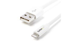USBLT2MW, Charging Cable USB-A Plug - Apple Lightning 2m White, StarTech.com