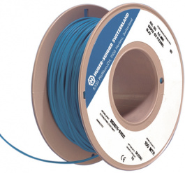 RADOX 125 0,75 MM2 BLUE [100 м], Flex 0.75 mm2 24 x diam. 0.20 mm blue RADOX(r) 125 Halogen-free, Huber+Suhner