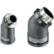 NVAV-M506-14 Fitting 45deg elbowNW36 black