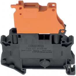 UT 4-HEDI-P/P, Terminal block black 0.14...4 mm2, Phoenix Contact