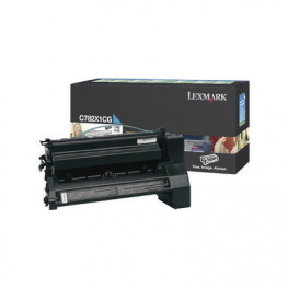 C782X1CG, High Capacity Toner cyan, Lexmark