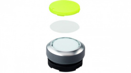 1.30.270.901/2205, Push-button round/22 mm green front ring RAFIX 22 FS+, RAFI