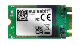 SFSA010GM2AK1TO-I-5S-12P-STD, Industrial SSD X-76m2-2242 M.2 2242 10GB SATA III, Swissbit