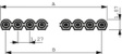 3302/64 [30 м] Ribbon cable 1.27 mm 64xAWG 28 PU=30 M