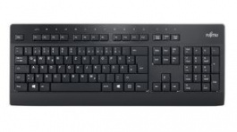 S26381-K955-L420, KB955 Keyboard, DE Germany/QWERTZ, USB, Black, Fujitsu