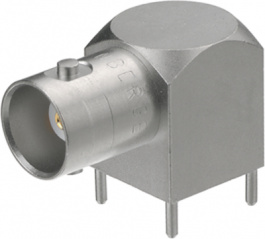 51K201-400N5, Appliance socket BNC angled BNC 50 Ohm, Rosenberger connectors