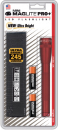 MINI MAGLITE PRO+ RED, LED LED torch 245 lm red, MagLite