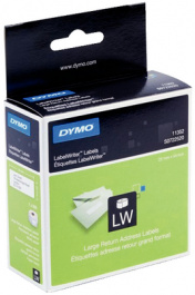 S0722520, Этикетка; Шир: 25мм; Цвет: белый; Дл: 0,054м, Dymo