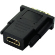 NX-HDMI-F/DVI-M Adapter, DVI-D 24+1-Pin Plug, HDMI Socket