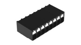 2086-1228, Wire-To-Board Terminal Block, THT, 3.5mm Pitch, Right Angle, Push-In, 8 Poles, Wago