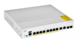CBS250-8T-E-2G-EU, Ethernet Switch, RJ45 Ports 8, 1Gbps, Managed, Cisco Systems