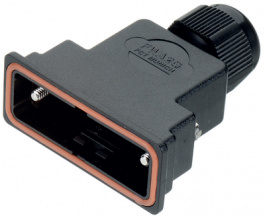 FWA1GE, D-Sub plastic hood IP 67 Poles 9, FCT