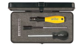43898, TorqueVario-S ESD-Safe Screwdriver Set, Slotted/Phillips/Pozidriv/TORX®, 13 Piec, Wiha