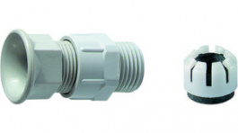 28.721 PA, Cable gland PG21 14...18 mm x 11 mm grey / RAL 7035 IP 65, JACOB