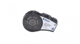 M21-18-427, Label Cartridge for M210 and M211 Printers, Vinyl, 9.53mm x 25.4mm, White, Brady